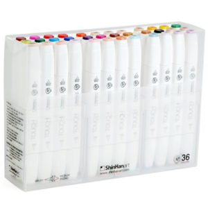 Set de 36 Touch marker Brush